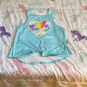 I am selling a light blue tank top